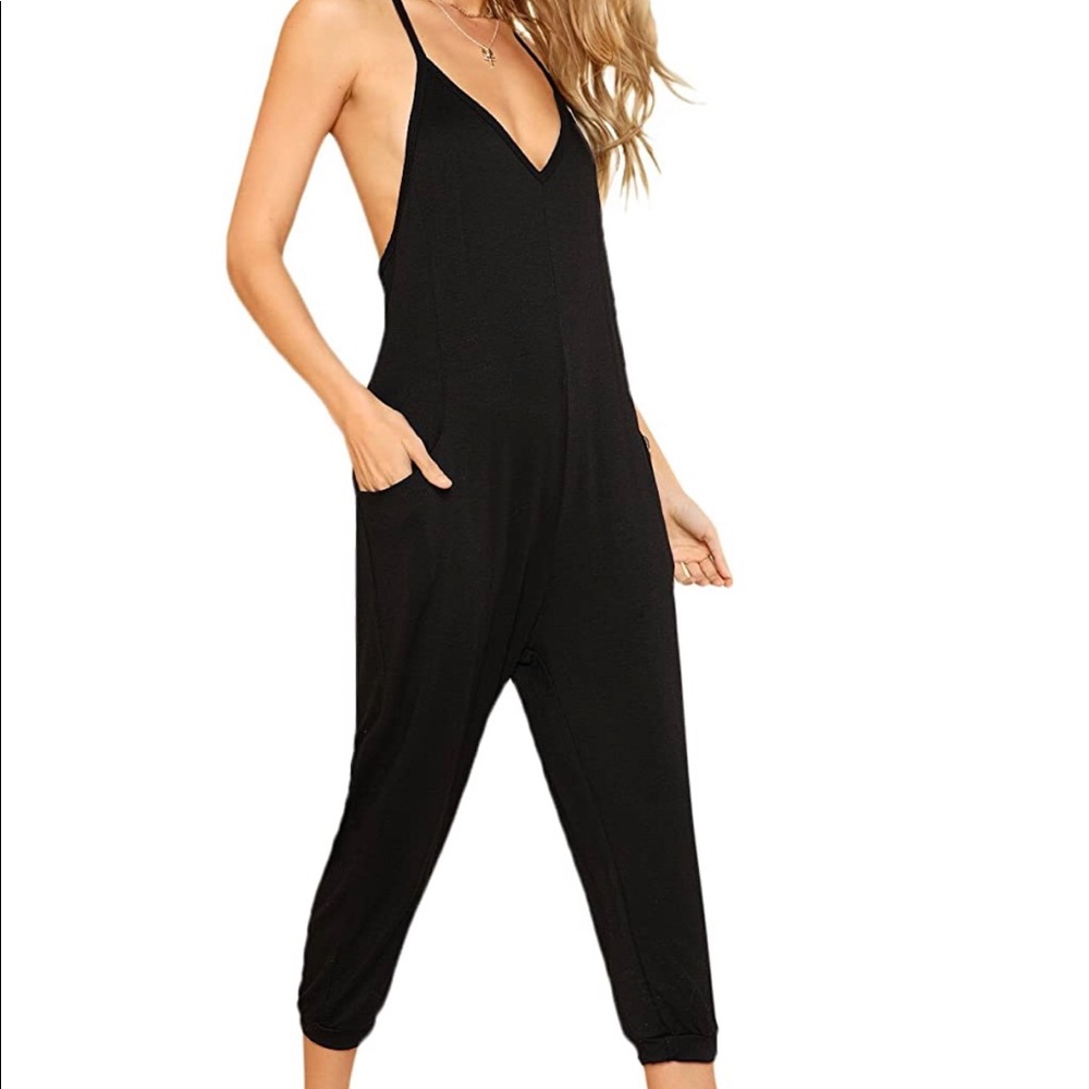 Drop Crotch Romper